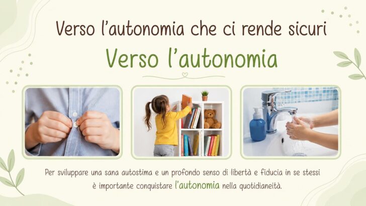 Verso l’autonomia che ci rende sicuri